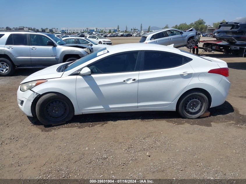 2012 Hyundai Elantra Gls/Limited VIN: 5NPDH4AE1CH122692 Lot: 39831904