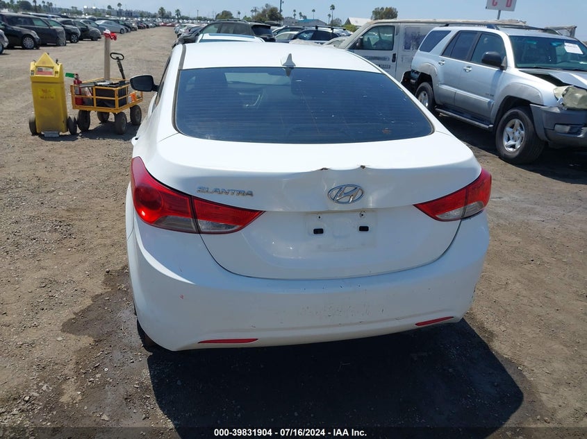 2012 Hyundai Elantra Gls/Limited VIN: 5NPDH4AE1CH122692 Lot: 39831904