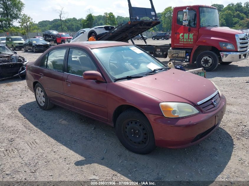 2HGES26702H526080 | 2002 HONDA CIVIC