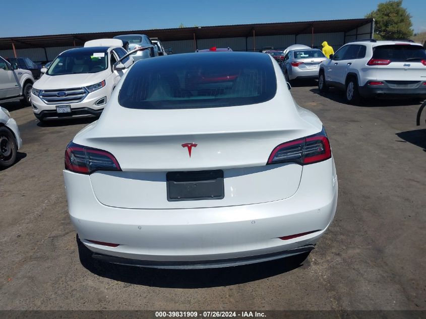 2020 Tesla Model 3 Standard Range Plus Rear-Wheel Drive/Standard Range Rear-Wheel Drive VIN: 5YJ3E1EA2LF784418 Lot: 39831909