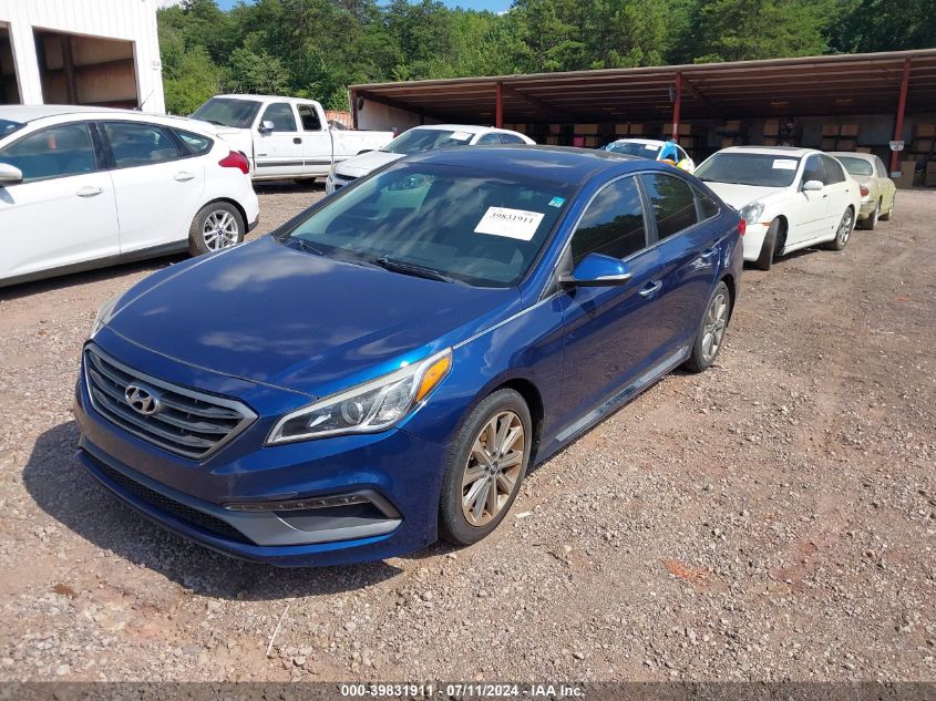 2017 Hyundai Sonata Limited VIN: 5NPE34AF9HH583920 Lot: 39831911