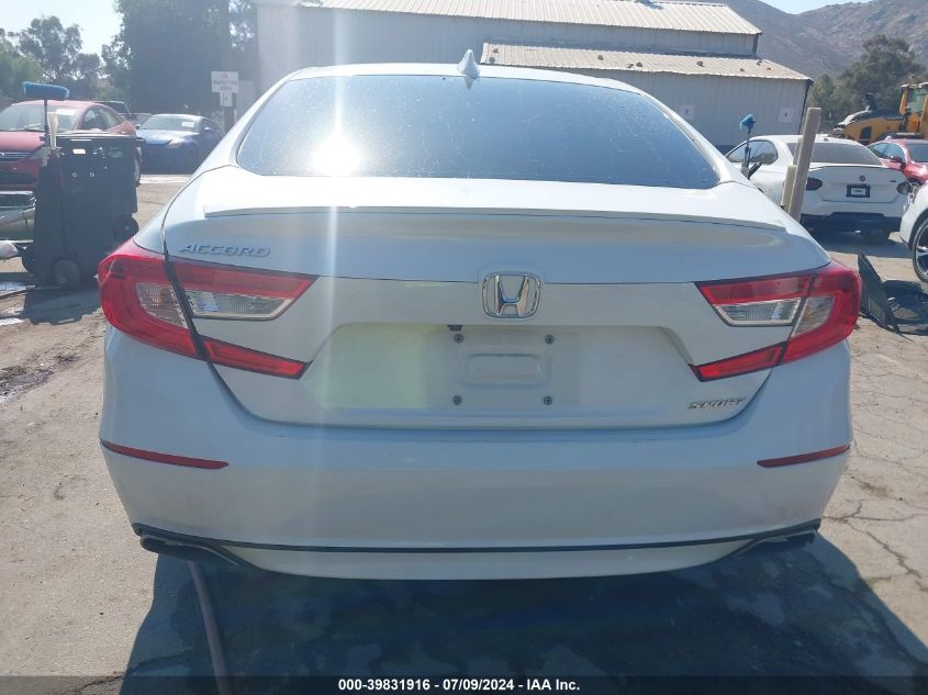 2018 Honda Accord Sport VIN: 1HGCV1F30JA043000 Lot: 39831916