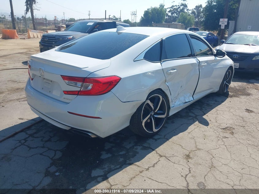 VIN 1HGCV1F30JA043000 2018 HONDA ACCORD SPORT