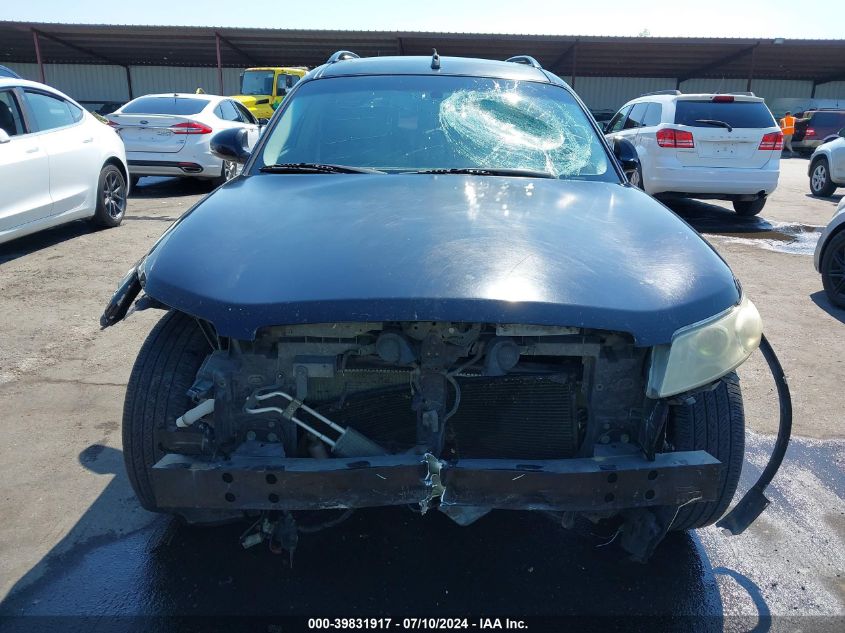 2005 Infiniti Fx35 VIN: JNRAS08U35X110304 Lot: 39831917