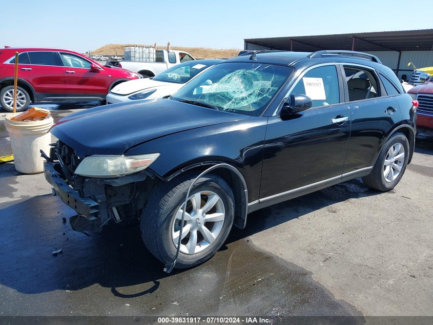 2005 Infiniti Fx35 VIN: JNRAS08U35X110304 Lot: 39831917
