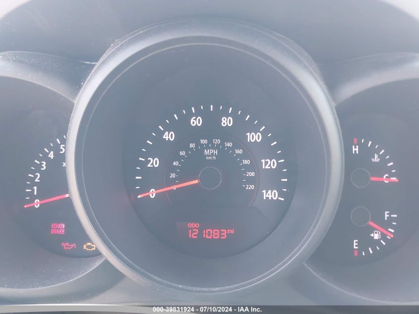 2010 Kia Soul VIN: KNDJT2A15A7122974 Lot: 39831924