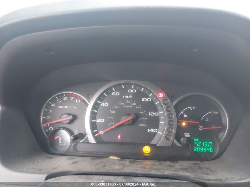 2005 Honda Pilot Ex-L VIN: 5FNYF185X5B063087 Lot: 39831933