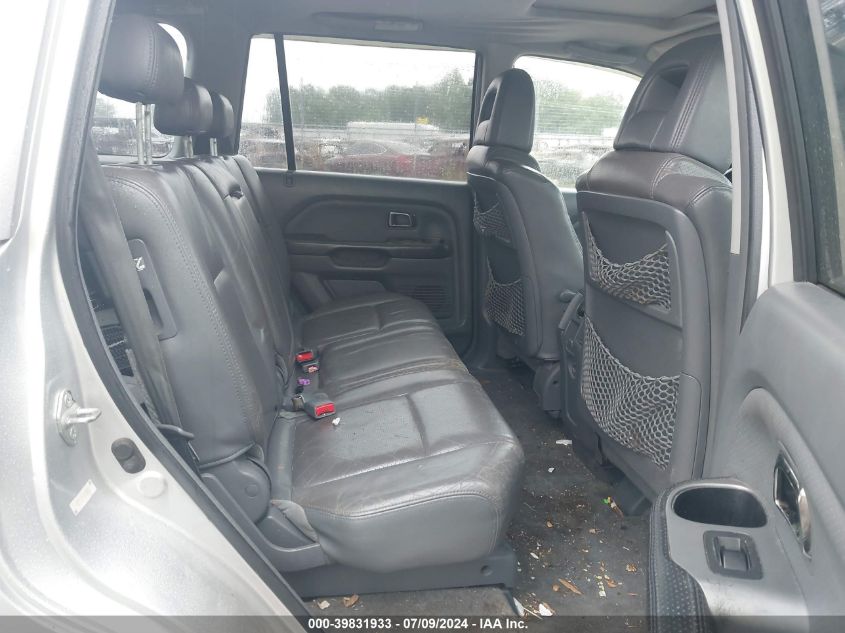 2005 Honda Pilot Ex-L VIN: 5FNYF185X5B063087 Lot: 39831933