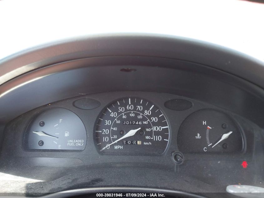 1997 Toyota Tercel Ce VIN: JT2AC52L4V0201528 Lot: 39831946