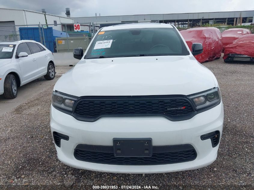 2021 Dodge Durango Gt Rwd VIN: 1C4RDHDG8MC640706 Lot: 39831953