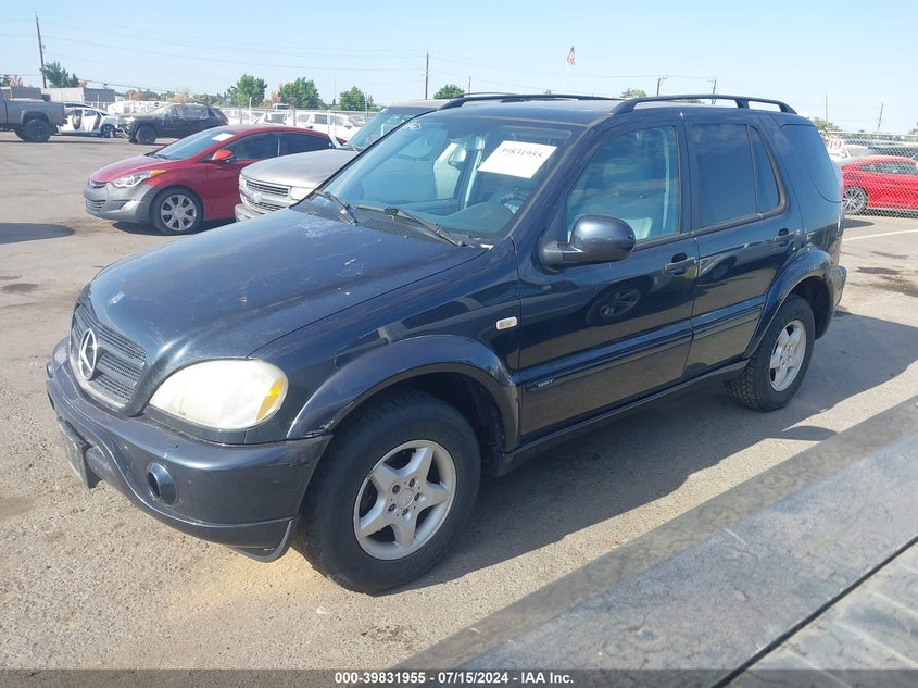 2001 Mercedes-Benz Ml 320 VIN: 4JGAB54E11A274753 Lot: 39831955