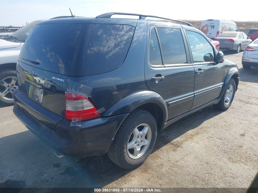 2001 Mercedes-Benz Ml 320 VIN: 4JGAB54E11A274753 Lot: 39831955