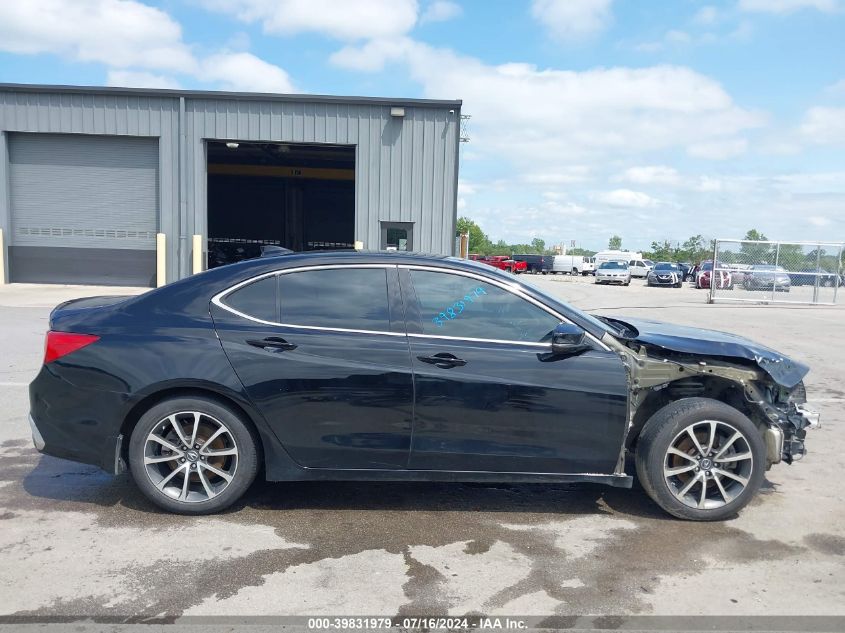 2018 Acura Tlx VIN: 19UUB3F34JA002846 Lot: 39831979