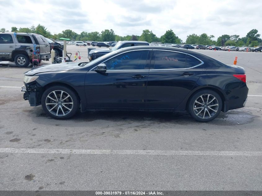 2018 Acura Tlx VIN: 19UUB3F34JA002846 Lot: 39831979