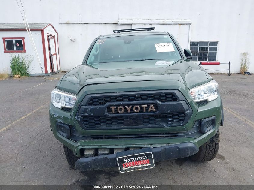 2022 Toyota Tacoma Sr5 V6 VIN: 3TMCZ5ANXNM511200 Lot: 39831982