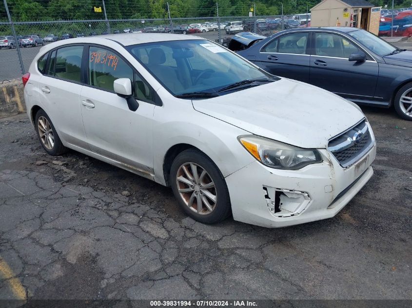 2013 SUBARU IMPREZA 2.0I PREMIUM - JF1GPAC65DH850025