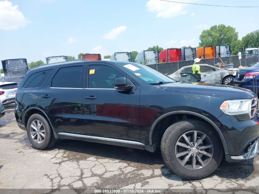 2016 Dodge Durango Limited VIN: 1C4RDHDG6GC330574 Lot: 39832030