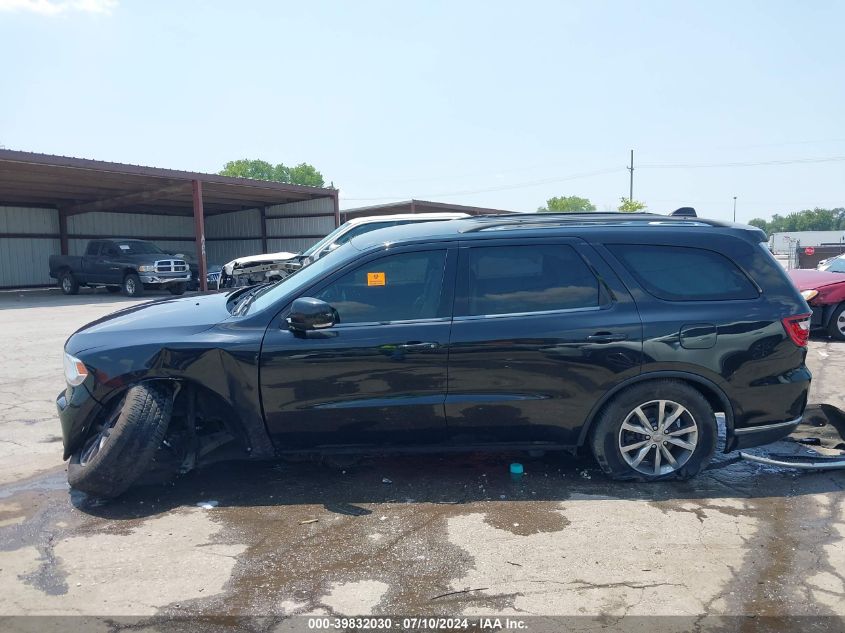 2016 Dodge Durango Limited VIN: 1C4RDHDG6GC330574 Lot: 39832030