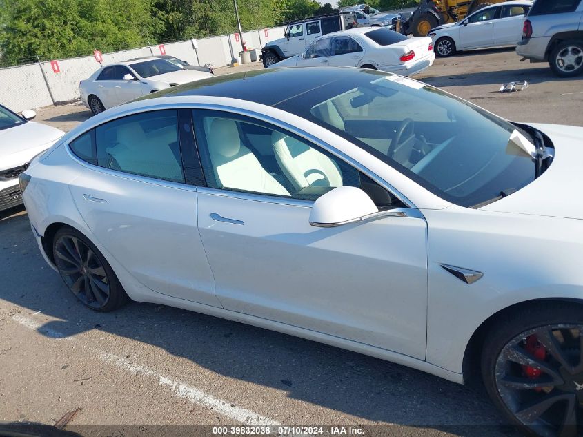 2020 Tesla Model 3 Performance Dual Motor All-Wheel Drive VIN: 5YJ3E1EC9LF791996 Lot: 39832038