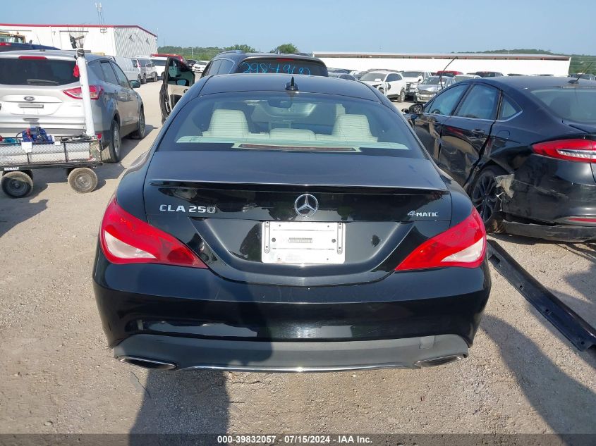 2017 Mercedes-Benz Cla 250 4Matic VIN: WDDSJ4GB4HN404511 Lot: 39832057