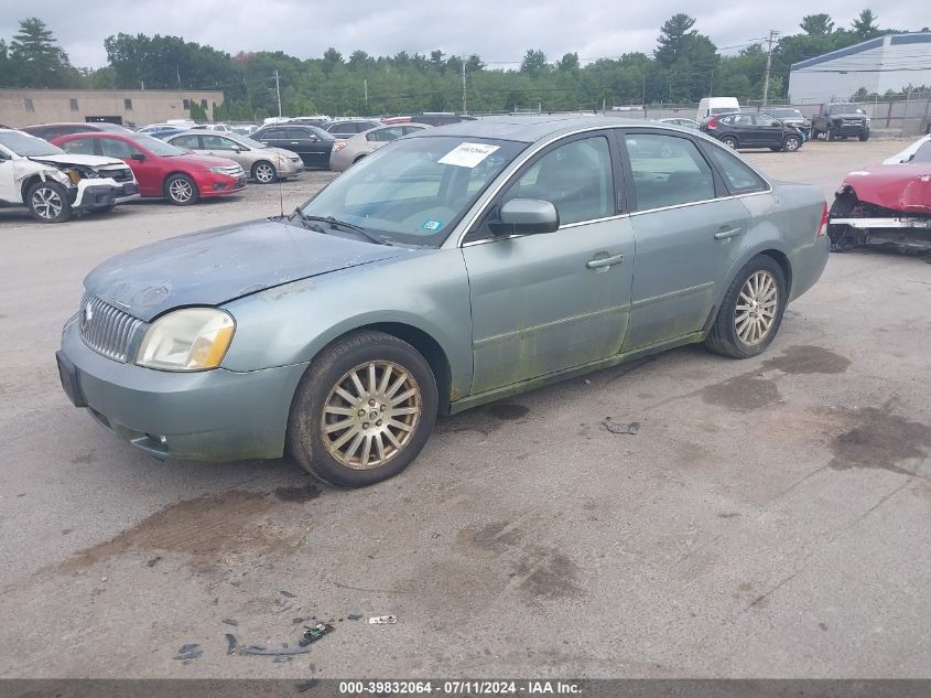 2005 Mercury Montego Premier VIN: 1MEHM43105G625062 Lot: 39832064