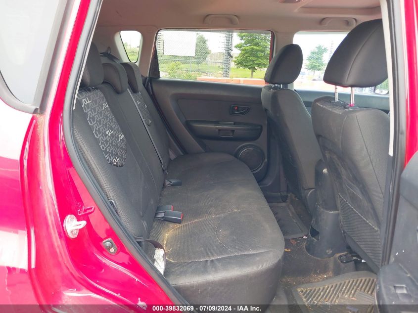 2010 Kia Soul + VIN: KNDJT2A26A7036789 Lot: 39832069