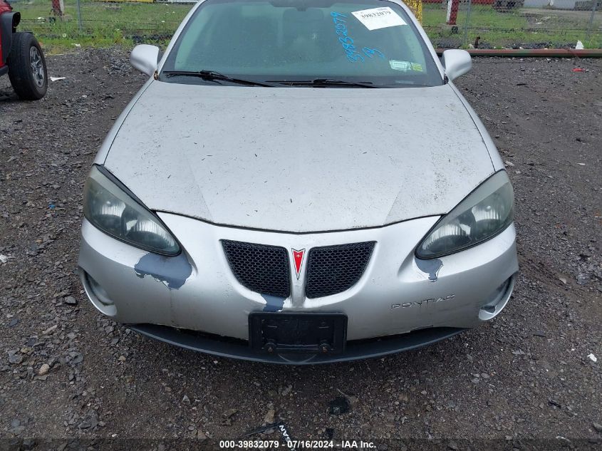 2006 Pontiac Grand Prix VIN: 2G2WP552261286853 Lot: 39832079