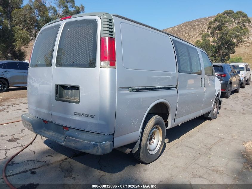 1998 Chevrolet Chevy Van G2500 VIN: 1GCFG25W8W1022877 Lot: 39832096