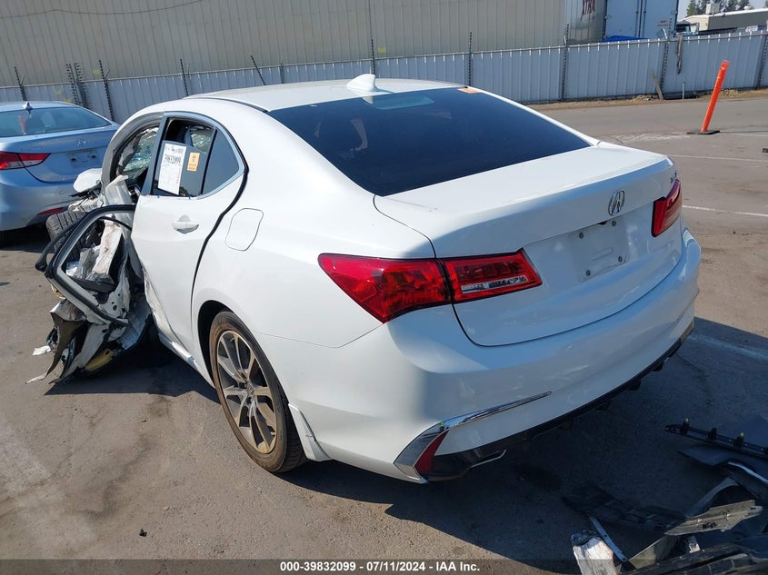 2018 Acura Tlx VIN: 19UUB2F34JA003750 Lot: 39832099