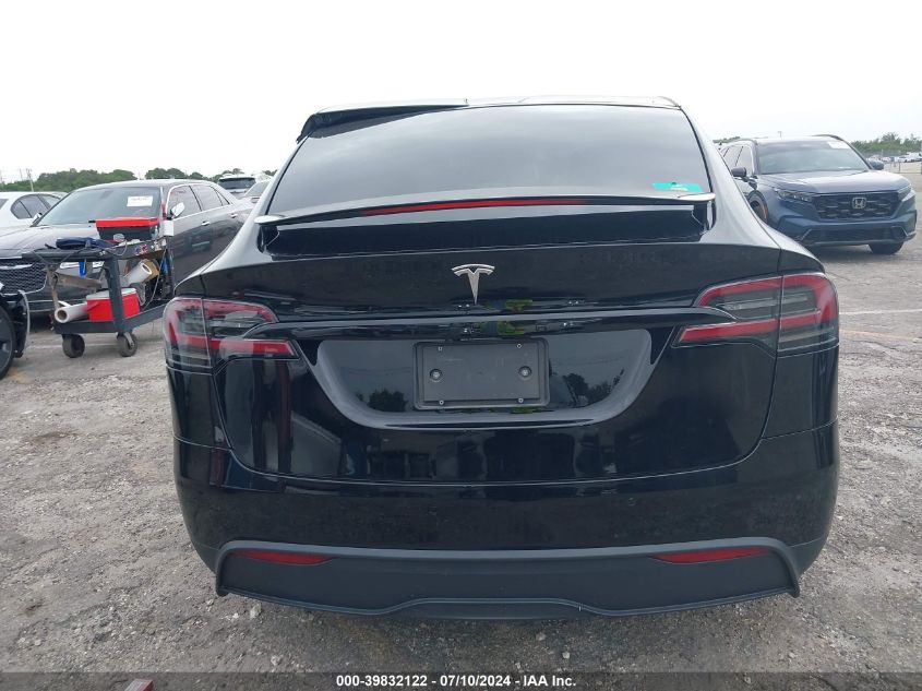 2022 Tesla Model X Dual Motor All-Wheel Drive VIN: 7SAXCBE57NF354406 Lot: 39832122