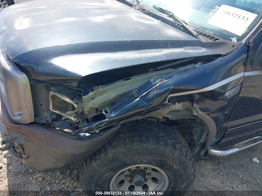 2000 Ford F-250 Lariat/Xl/Xlt VIN: 1FTNX21LXYEA85644 Lot: 39832133