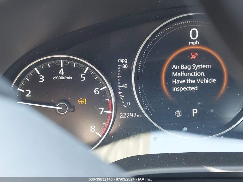 2021 Mazda Mazda3 2.5 S VIN: JM1BPAAL1M1314193 Lot: 39832140