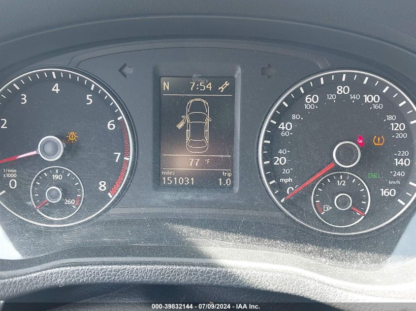 2012 Volkswagen Passat 2.5L Se VIN: 1VWBH7A32CC049249 Lot: 39832144