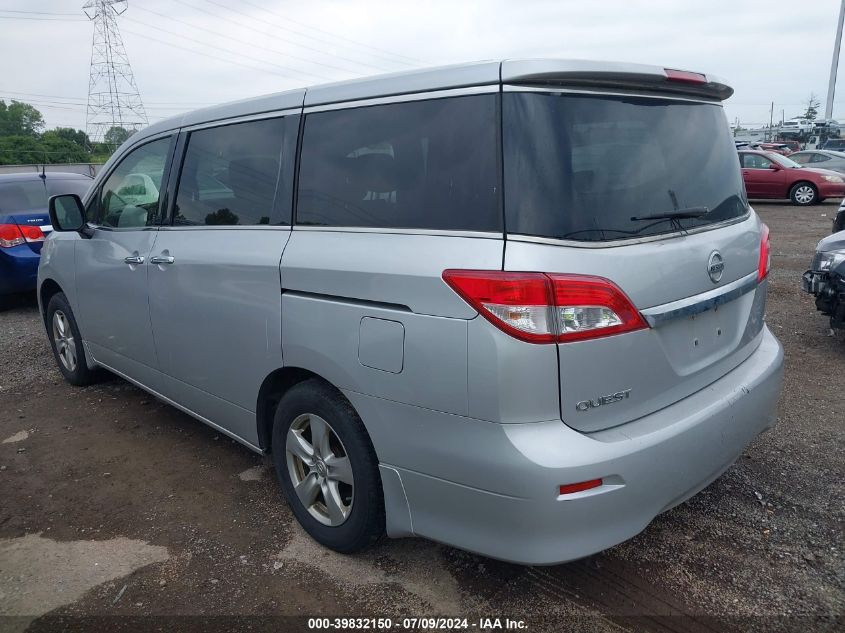 JN8AE2KP7F9128692 2015 Nissan Quest Sv