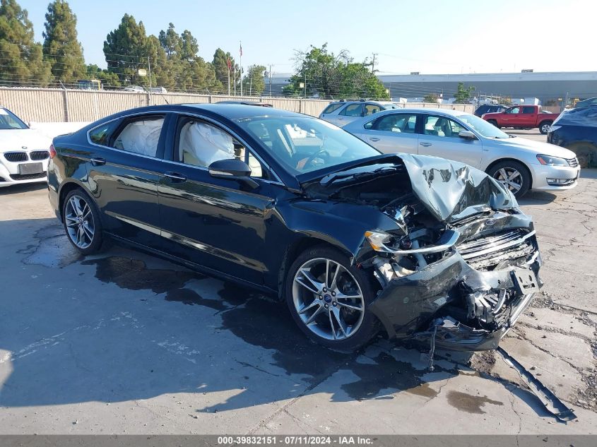 2015 Ford Fusion Titanium VIN: 3FA6P0K98FR245757 Lot: 39832151