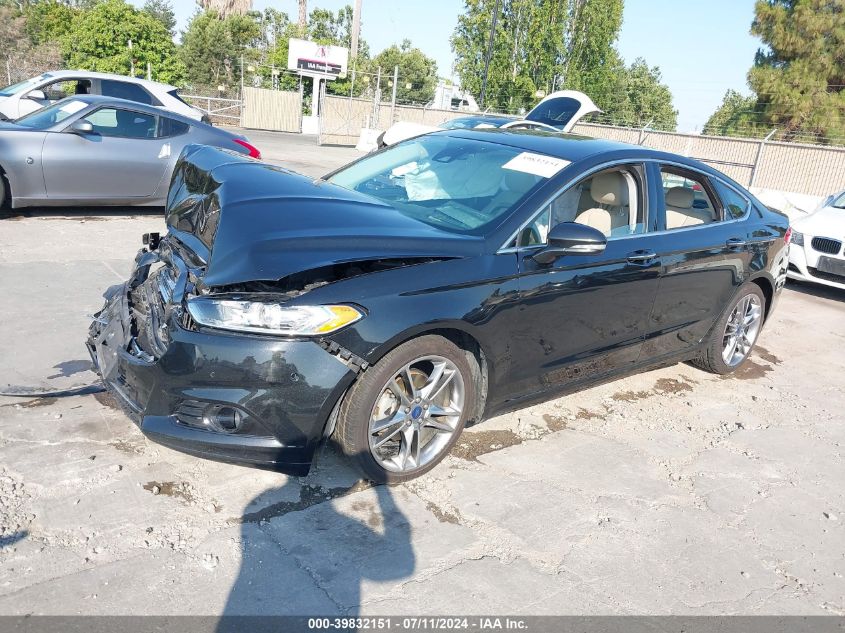 2015 Ford Fusion Titanium VIN: 3FA6P0K98FR245757 Lot: 39832151