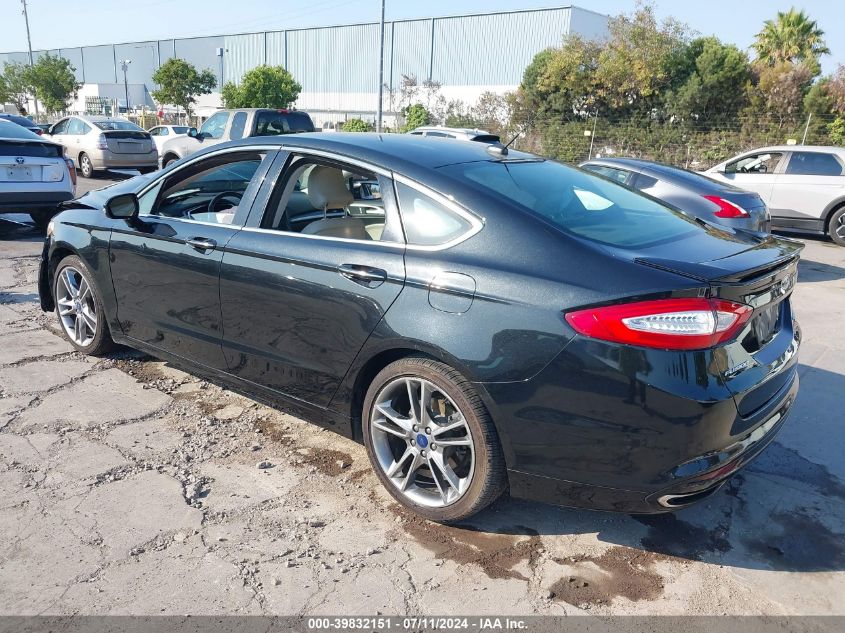 2015 Ford Fusion Titanium VIN: 3FA6P0K98FR245757 Lot: 39832151