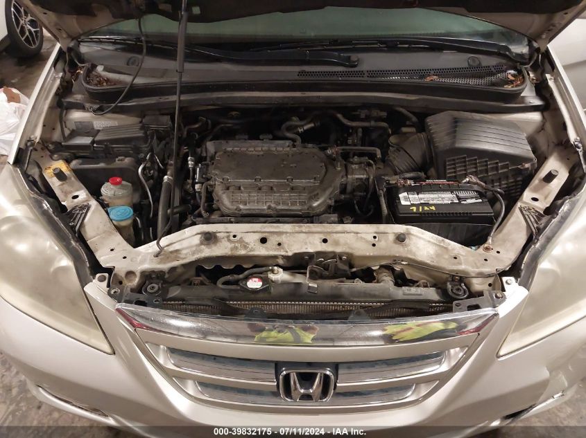 2006 Honda Odyssey Touring VIN: 5FNRL38866B106862 Lot: 39832175