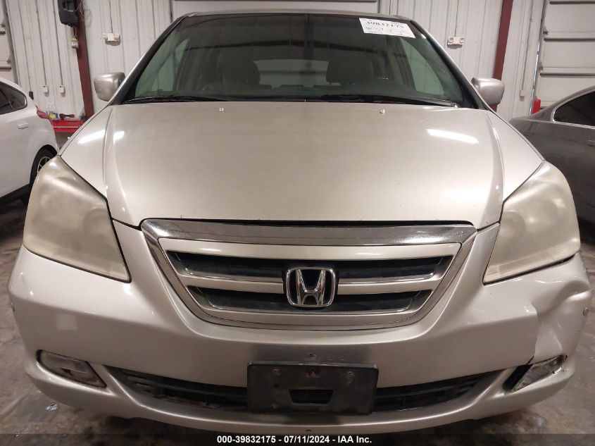 2006 Honda Odyssey Touring VIN: 5FNRL38866B106862 Lot: 39832175