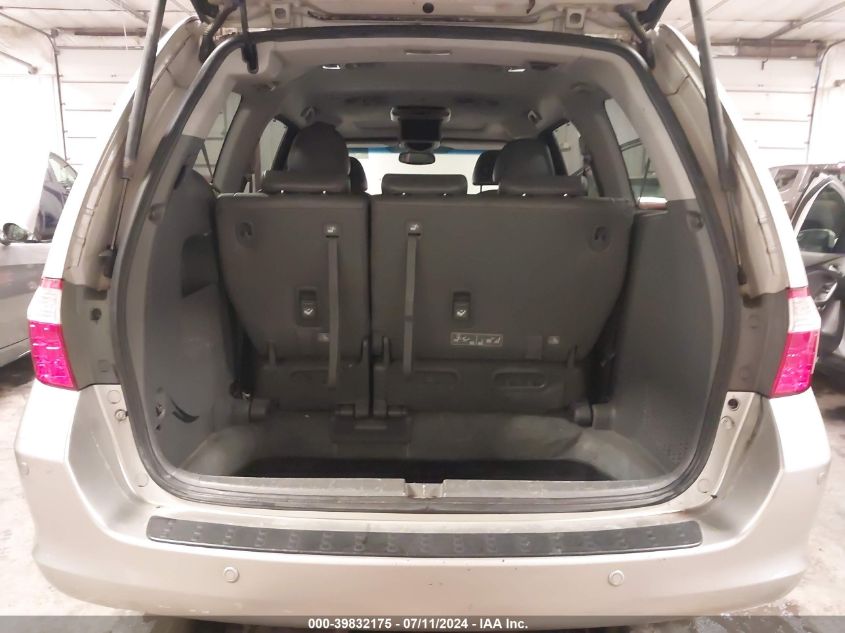 2006 Honda Odyssey Touring VIN: 5FNRL38866B106862 Lot: 39832175