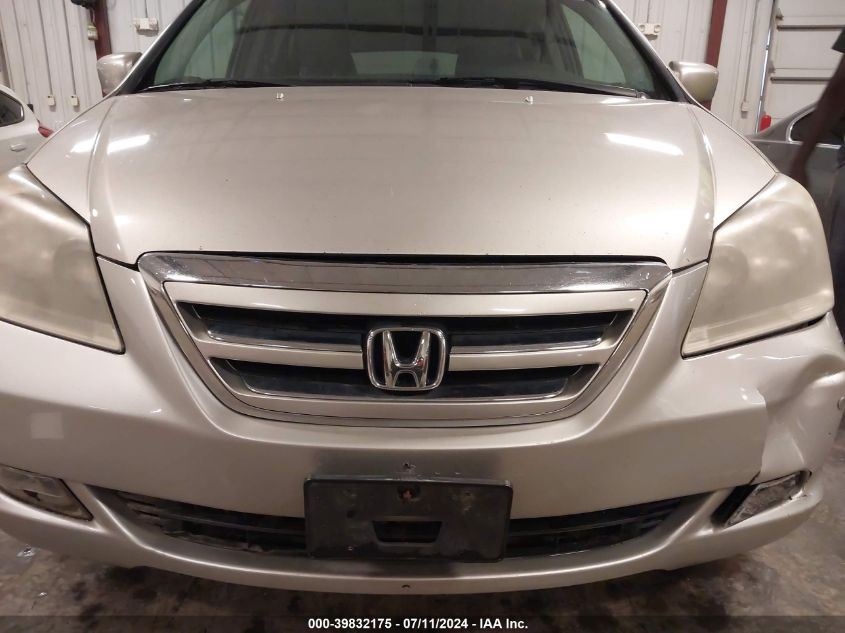 2006 Honda Odyssey Touring VIN: 5FNRL38866B106862 Lot: 39832175