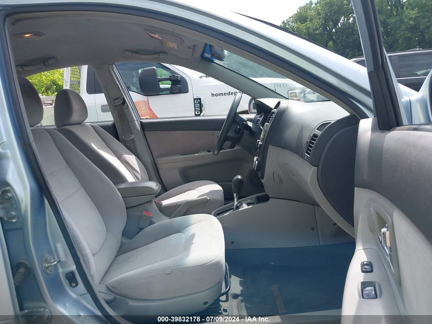 2007 Kia Spectra Ex VIN: KNAFE121075488089 Lot: 39832178