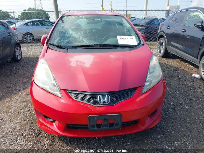 2009 Honda Fit Sport VIN: JHMGE88429S053210 Lot: 39832193