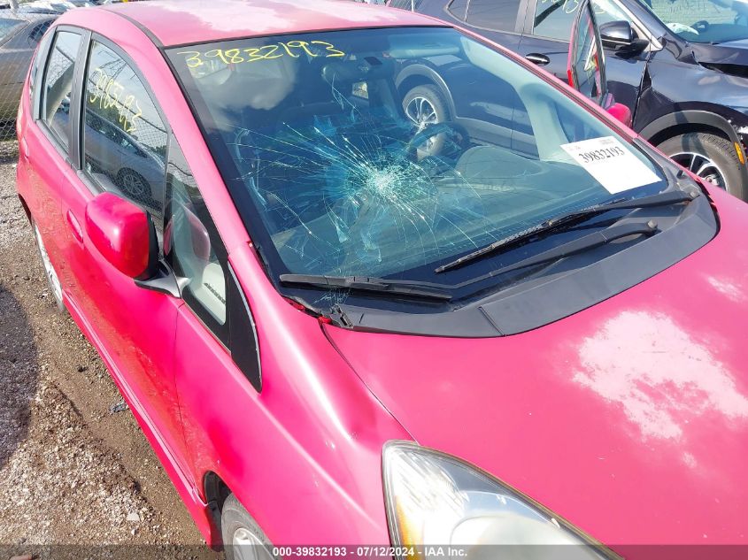 2009 Honda Fit Sport VIN: JHMGE88429S053210 Lot: 39832193