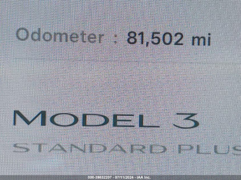 2020 Tesla Model 3 Standard Range Plus Rear-Wheel Drive/Standard Range Rear-Wheel Drive VIN: 5YJ3E1EA2LF659838 Lot: 39832207