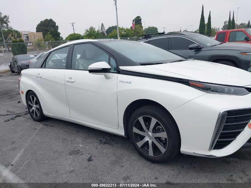 JTDBVRBD2KA007110 2019 Toyota Mirai