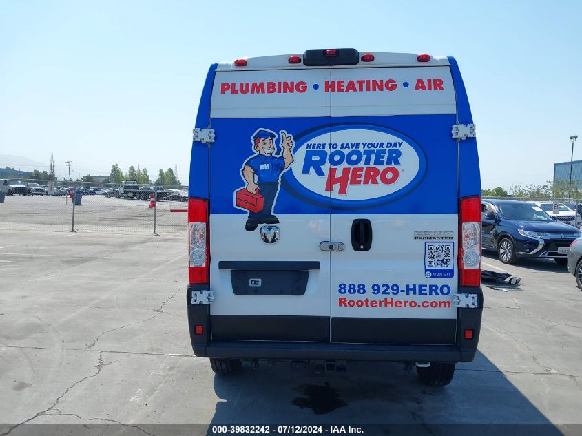 VIN 3C6LRVDG1PE518392 2023 RAM PROMASTER 2500 HIGH ROOF 159 WB