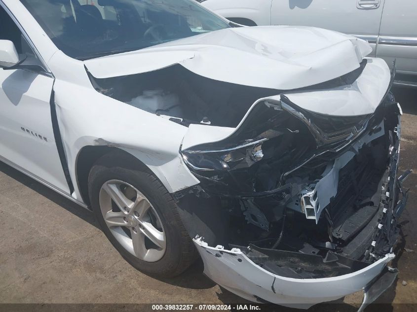 2022 CHEVROLET MALIBU FWD LS - 1G1ZB5ST1NF207581