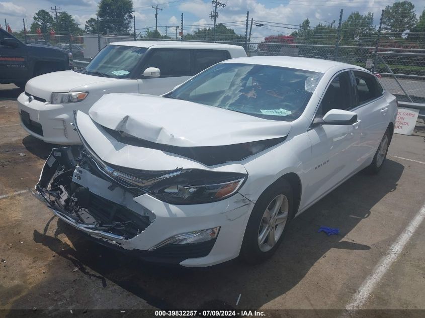 2022 CHEVROLET MALIBU FWD LS - 1G1ZB5ST1NF207581