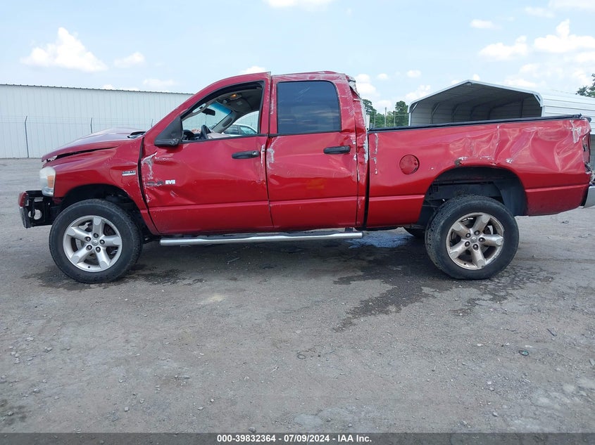 2008 Dodge Ram 1500 Slt VIN: 1D7HU18248S625770 Lot: 39832364